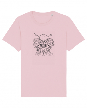 cap de mort Cotton Pink