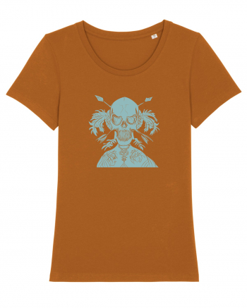 green skull Roasted Orange