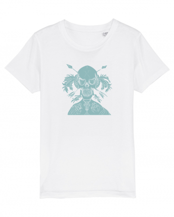 green skull White