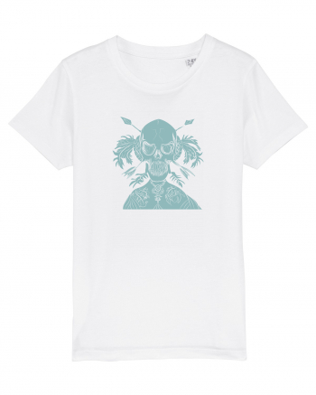 green skull White