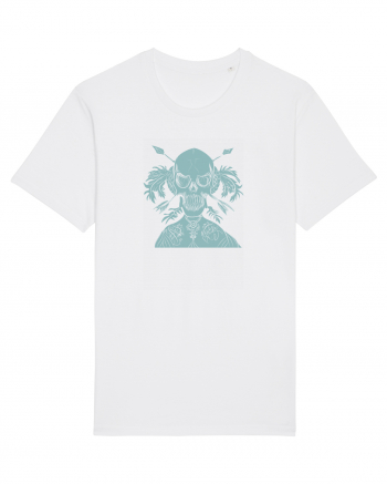 green skull White