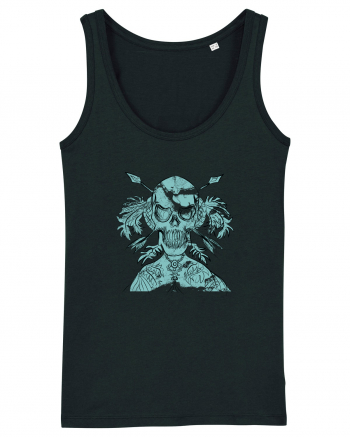  fighter skull Black