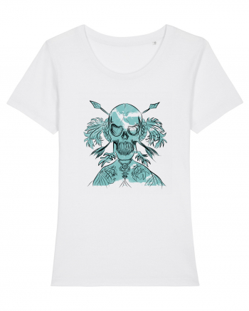  fighter skull White