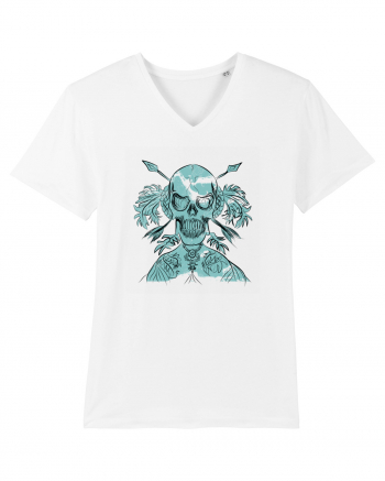  fighter skull White