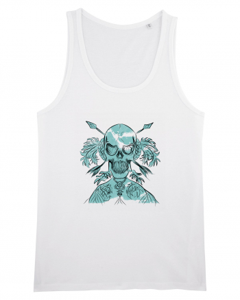  fighter skull White