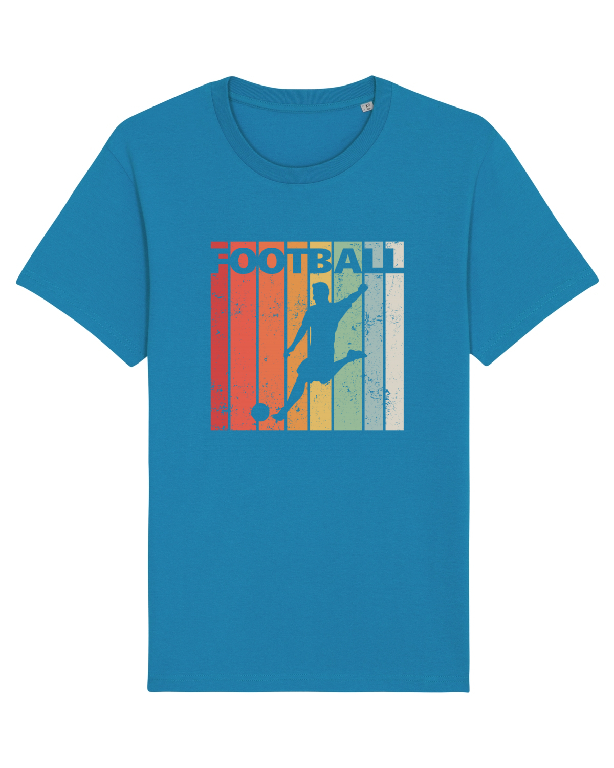 Tricou mânecă scurtă Unisex Rocker Azur