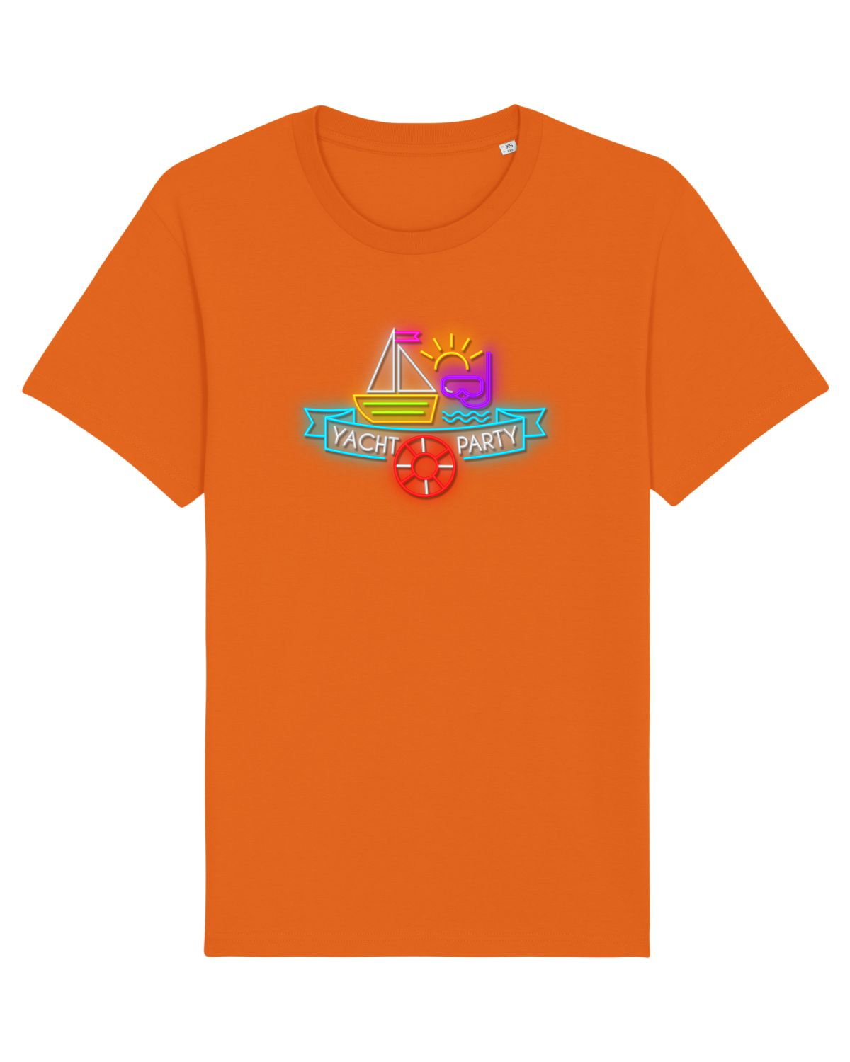 Tricou mânecă scurtă Unisex Rocker Bright Orange