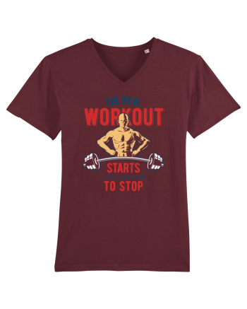 Real Workout Burgundy