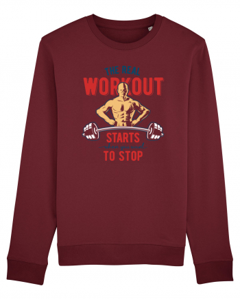 Real Workout Burgundy