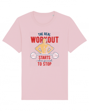 Real Workout Cotton Pink