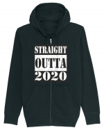 Straight Outta 2020 Hanorac cu fermoar Unisex Connector