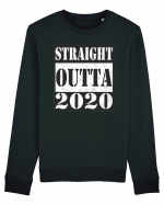 Straight Outta 2020 Bluză mânecă lungă Unisex Rise