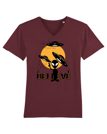 BELIEVE - Alien Burgundy