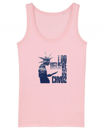 i believe in chaos Cotton Pink