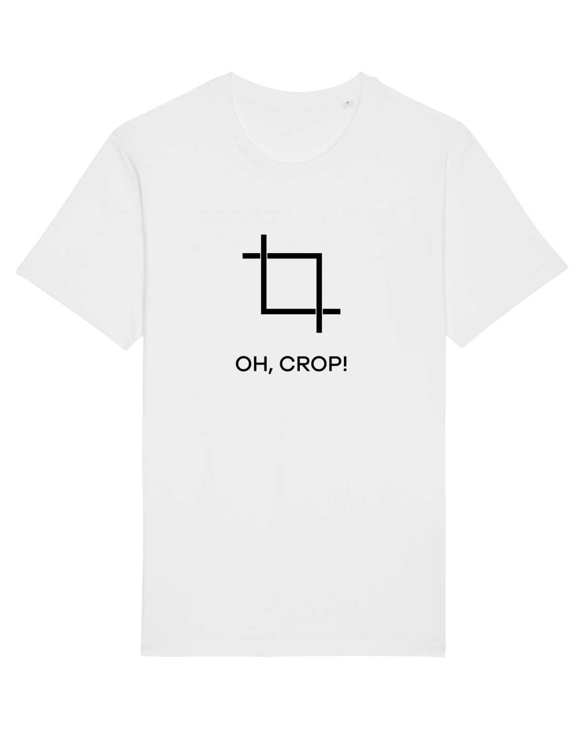 Tricou mânecă scurtă Unisex Rocker White