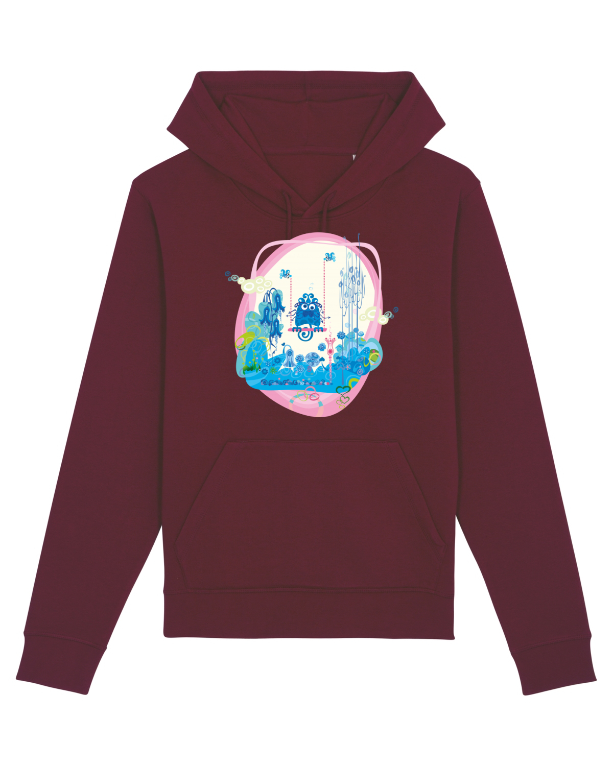 Hanorac Unisex Drummer Burgundy