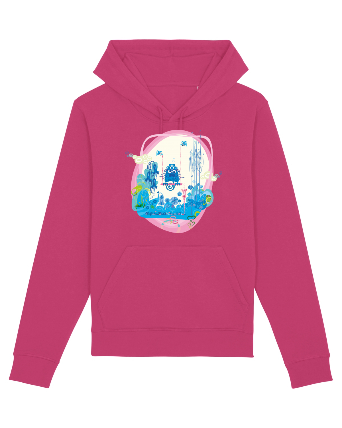 Hanorac Unisex Drummer Raspberry