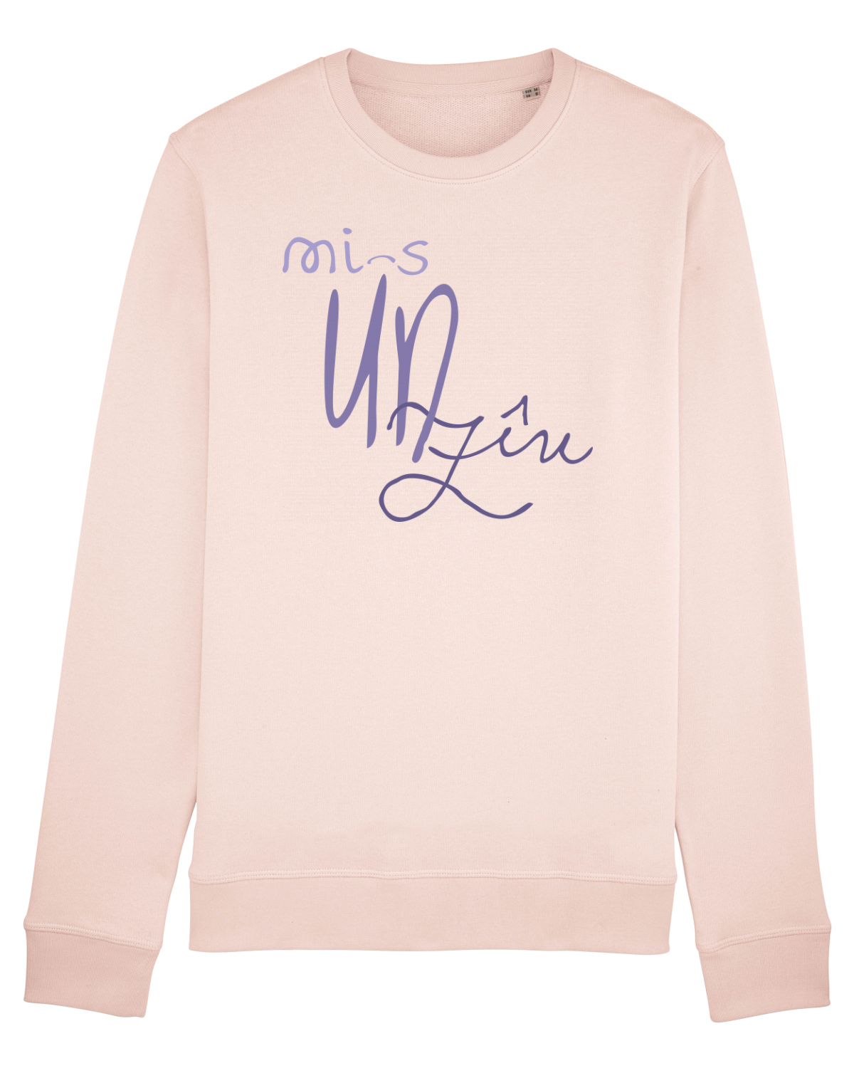 Bluză mânecă lungă Unisex Rise Candy Pink