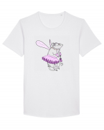 Fairy Tooth Rat Tricou mânecă scurtă guler larg Bărbat Skater