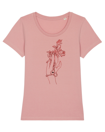 Rose and Hand  Canyon Pink