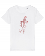 Rose and Hand  Tricou mânecă scurtă  Copii Mini Creator