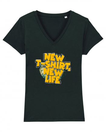 New t-shirt, new life Black