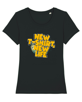 New t-shirt, new life Black