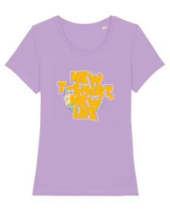 New t-shirt, new life Lavender Dawn