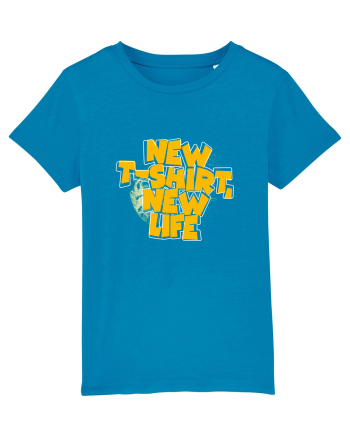 New t-shirt, new life Azur