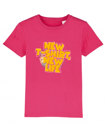 New t-shirt, new life Raspberry