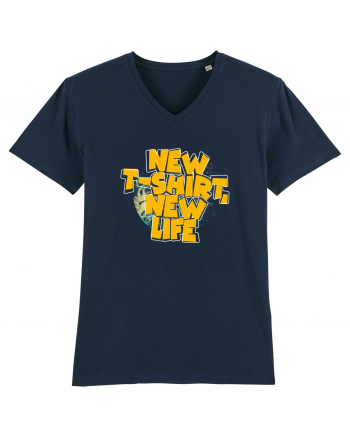 New t-shirt, new life French Navy