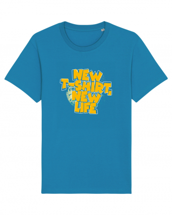 New t-shirt, new life Azur