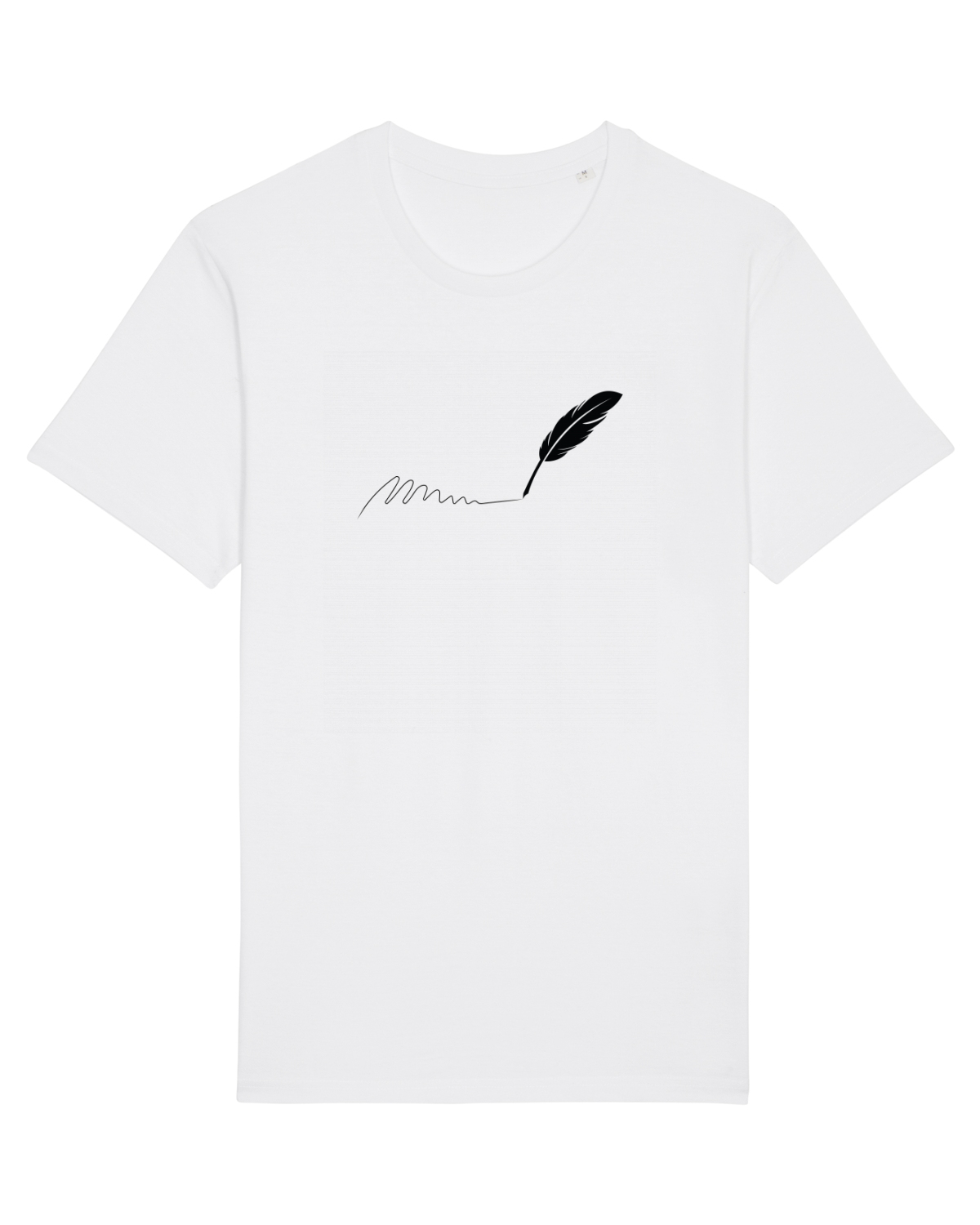 Tricou mânecă scurtă Unisex Rocker White