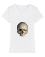 Craniu SKULLWINK SKULL WINK 01a Tricou mânecă scurtă guler V Damă Evoker