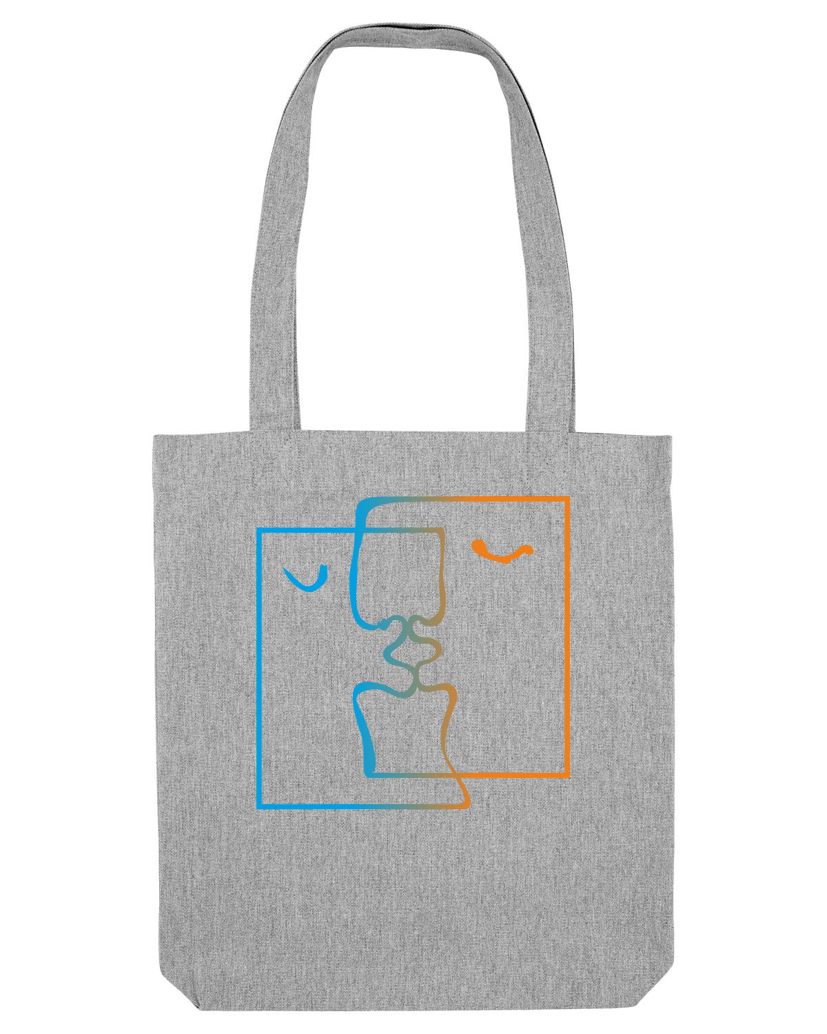 Sacoșă textilă Heather Grey