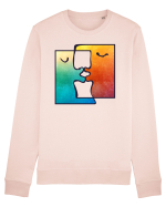 kiss_I-2 Bluză mânecă lungă Unisex Rise
