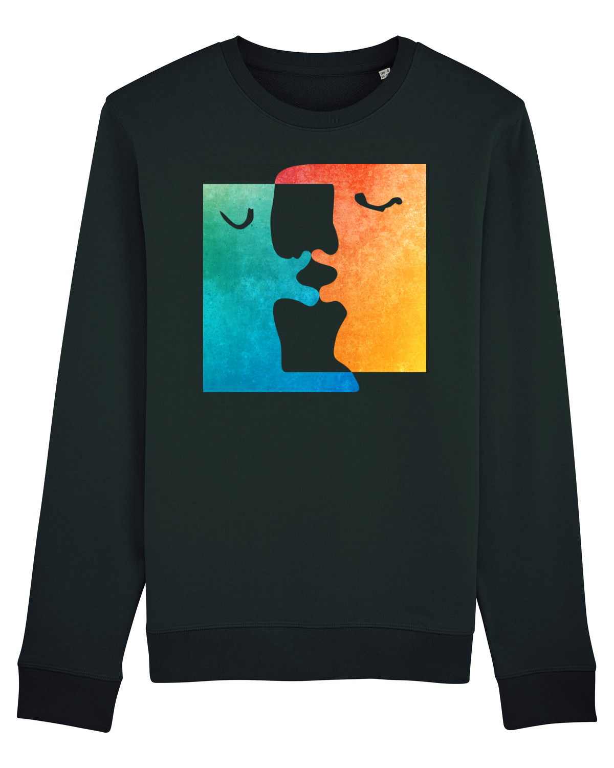 Bluză mânecă lungă Unisex Rise Black