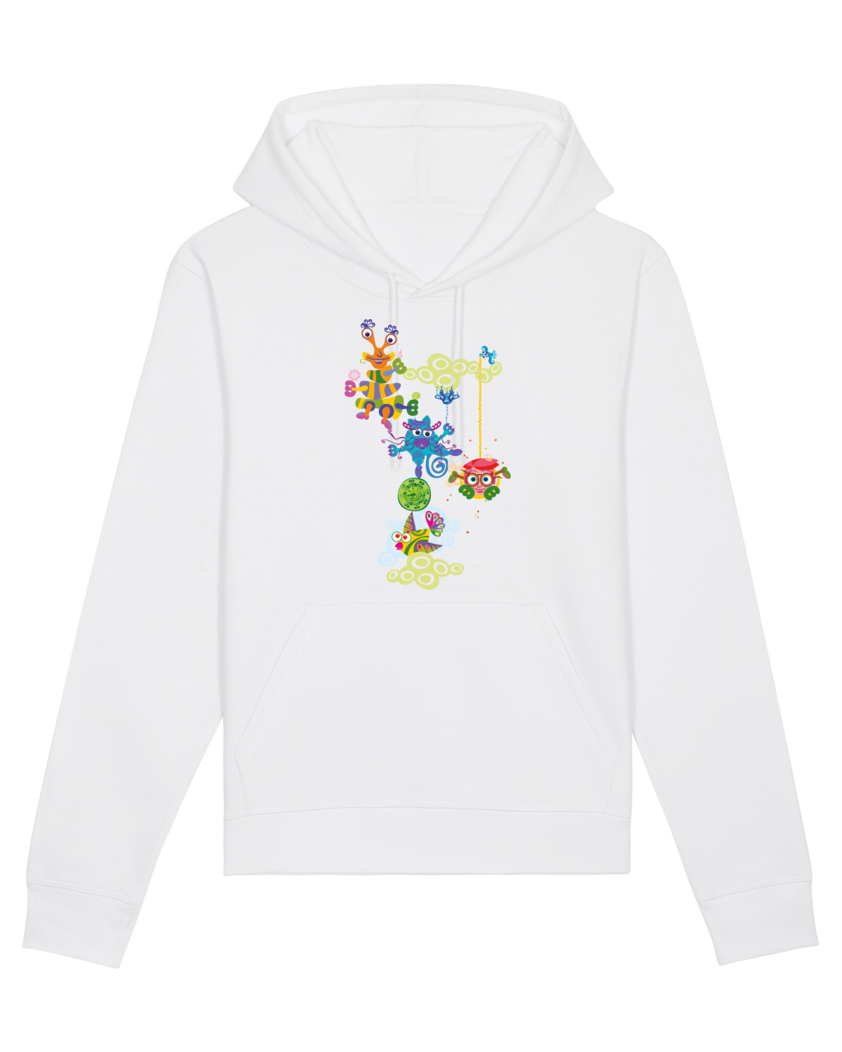 Hanorac Unisex Drummer White