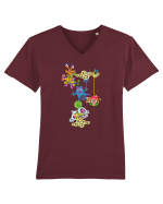 circus Tricou mânecă scurtă guler V Bărbat Presenter