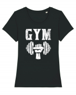 Gym Power Tricou mânecă scurtă guler larg fitted Damă Expresser