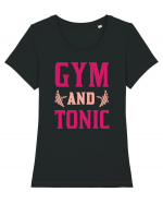 Gym And Tonic Tricou mânecă scurtă guler larg fitted Damă Expresser