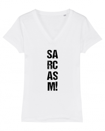 Sarcasm! White