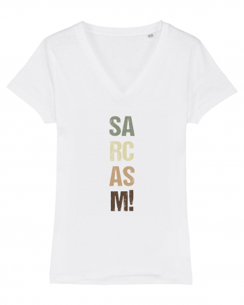 Sarcasm! White