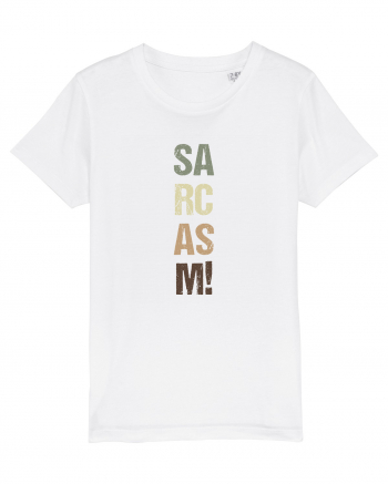 Sarcasm! White