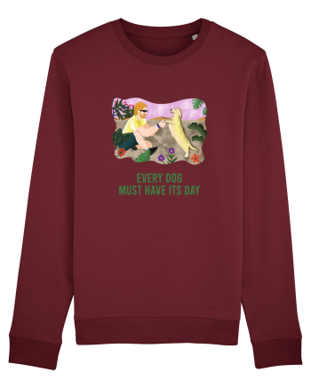My dog is my best friend 3 Burgundy