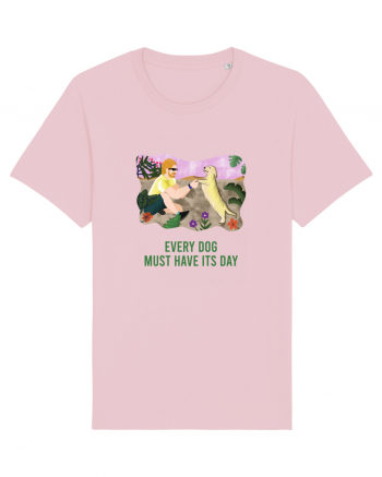 My dog is my best friend 3 Cotton Pink