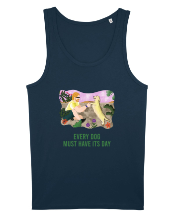 My dog is my best friend 3 Navy