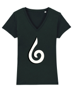Naruto simbol  Tricou mânecă scurtă guler V Damă Evoker