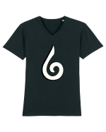 Naruto simbol  Tricou mânecă scurtă guler V Bărbat Presenter