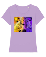 Naruto lupta finală  Tricou mânecă scurtă guler larg fitted Damă Expresser